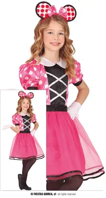 Produktbild von Guirca Mäusemädchen-kostüm 7-9 Years 7-9 Years