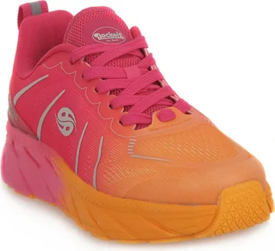 Produktbild von Dockers by Gerli Damen Schnürschuh Sneakers 54LO201-787939 Orange/Multi, Schuhgröße:40 EU