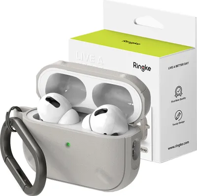 Produktbild von Ringke Onyx Airpods Pro 2 Hülle, Gepanzerte Abdeckung Für Kopfhörer, Grau