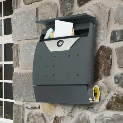 Produktbild von VERDA Briefkasten Postkasten Designer Wandbriefkasten Zeitungsrolle SN3650-1