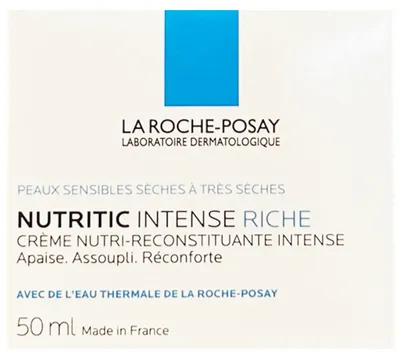 Zdjęcie produktu dla La Roche-Posay, Nutritic Intense Riche, Krem odżywczo-regenerujący, skóra bardzo sucha, 50 ml