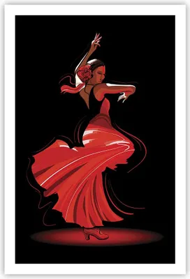 Produktbild von Poster - Poster ohne Rahmen - Tanz Tänzer - 61x91,5 cm - Wand Bild - Wanddeko - Wandbilder - Kunstposter - Wandposter - Bilder - Kunstdruck - Wanddekoration - Wandbild - P2XPA61x91-4121