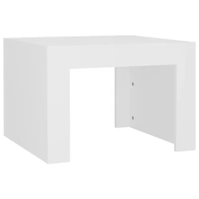 Produktbild von Couchtisch Weiß 50x50x35 cm Holzwerkstoff