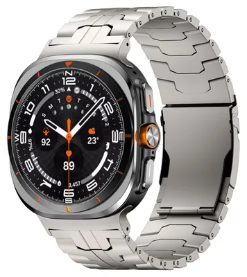 Obrázek produktu pro Pro Samsung Galaxy Watch Ultra 47mm Tři korálky z titanové slitiny Náhradní pásek na ruku chytrých hodinek Titanium