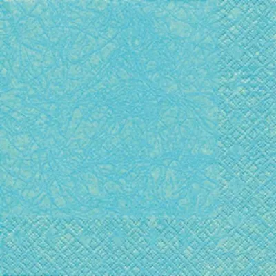 Produktbild von 20 Servietten Aqua 33 x 33 cm 3 lagig, Lunch Servietten, Servietten Modern Colours Tissue für den gedeckten Tisch Anlass, Fest, Party, Hochzeit, Taufe, Kommunion, Weihnachten, Ostern