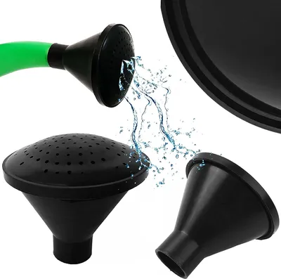 Produktbild von BAUSTER® Ersatzbrause für Gießkannen 2,5 L schwarz Giesskannenbrause