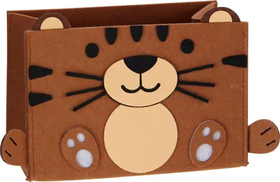 Immagine prodotto di Contenitore per giocattoli a forma di tigre, 50 cm – marrone, marca H&L