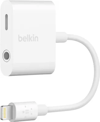 Produktbild von Adapter Belkin F8j212btwht Audio 3,5mm + Aufladung Rockstar White