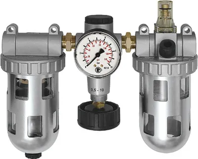 Produktbild von Riegler Wartungseinheit 3-tlg. »Standard« PC-Beh., Schutzkorb, BG4, G11/2