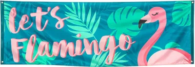 Produktbild von Flamingo Party Banner