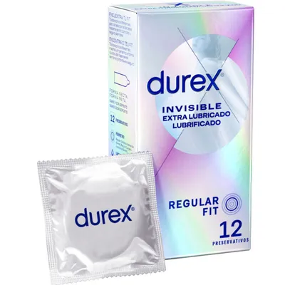 Obrázok produktu pre Durex Invisible Extra Thin Condoms 12 kusov