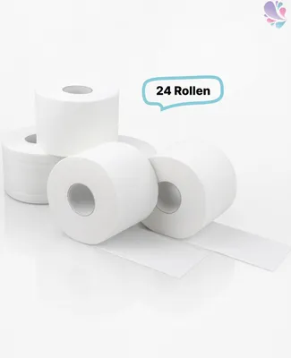Produktbild von Toilettenpapier SMART-MAXI, 3-lagig, 65m/Rolle, ergiebig wie 108 Rollen, 100% Zellstoff, Toilettenpapier Haushaltsrollen : Verpackungseinheiten - 1 Set Verpackungseinheiten: 1 Set