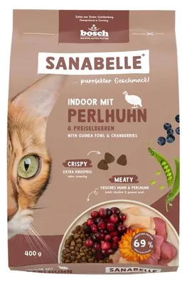 Image de Sanabelle Indoor mit Perlhuhn 400 g