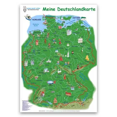 Immagine prodotto di La mia mappa della Germania