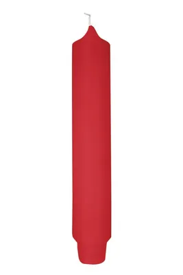 Produktbild von Fink CANDLE, getauchte Stabkerze, Paraffin, hellrot, L. 30 cm, B. 30 cm, H. 25 cm, D. 3 cm Höhe: 25.00 cm Breite: 30.00 cm Tiefe: 30.00cm Durchmesser: 3.00 cm 123561