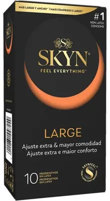 Zdjęcie produktu dla Skyn - Duże Prezerwatywy Z Ekstra Regulacją 10 Sztuk
