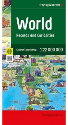 Zdjęcie produktu dla freytag & berndt Mapa drogowa „World map for Children” w skali 1:22 mln