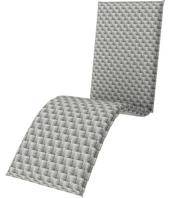 Produktbild von Liegenauflage 170 x 48 x 6 cm 50 % Baumwolle, 50 % Polyester grau