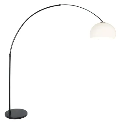 Produktbild von Steinhauer - stehlampe - Sparkled Light - schwarz - kunststoff metall - bogenlampe - E27 - 9831ZW
