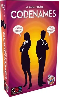 Immagine prodotto di Codenames | CGE | Tedesco | età 10+ | 2-8+ giocatori