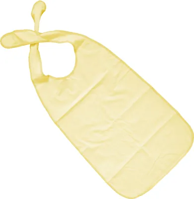 Produktbild von PFLEGE POINT® Ess-Schürze mit Steckverschluss gelb