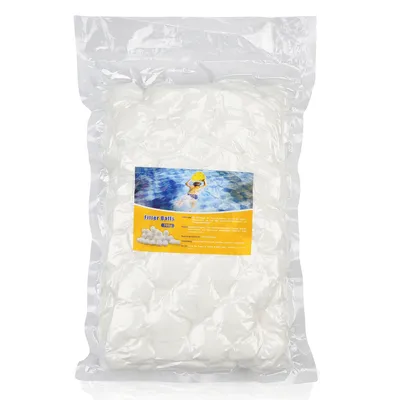 Produktbild von Fiqops 2100g Filter Balls Poolzubehör Filterbälle waschbar für Pool Steinbach Speed Recyclebar