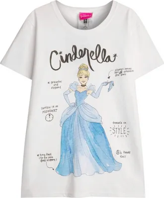 Obrázok produktu pre Disney - Tričko pre dievčatá s krátkym rukávom NS8212 (164-170) (Biela)