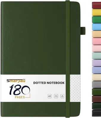 Image de Cahier A5, 180 pages, papier de 80 g/m², couverture rigide, pour l'écriture