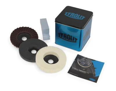 Obrázok produktu pre PREMIUM 5-dielna sada leštiacich programov D.125mm pre uhlovú brúsku TYROLIT