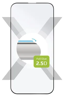 Obrázek produktu pro Ochranné tvrzené sklo FIXED Full-Cover pro Apple iPhone 14 Pro, černé