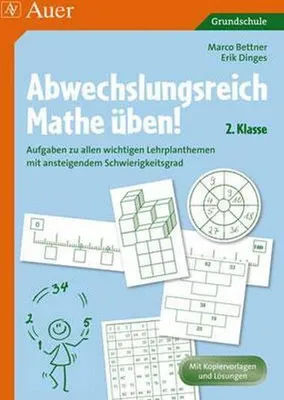 Obrázok produktu pre Abwechslungsreich Mathe üben! 2. Klasse