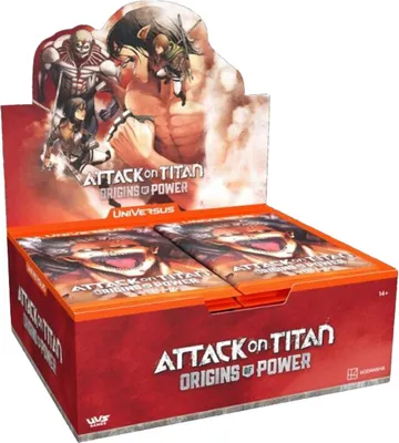 Image de Universus : Attack on Titan - Booster d'affichage "Origines du pouvoir" (EN)