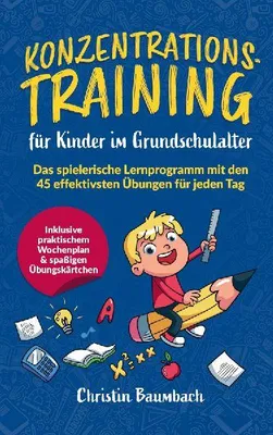 Produktbild von Konzentrationstraining für Kinder im Grundschulalter: