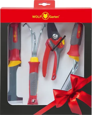 Produktbild von Wolf Garten, P 261, 8X Geschenk-Set Rr2500/Lu-2K/Ka-2K/Kf-2K,"Multi Star Garten-Handgeraete/Scheren"; 73Abb001650