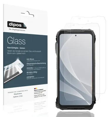 Image de 2x Protection ecrán pour Blackview Xplore 2 5G mat Verre souple Film Protecteur 9H dipos