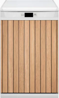 Produktbild von Magnete  Dekorative Magnet Folie für Geschirrspüler 45x80 cm Küche  - Vertikale Bretter