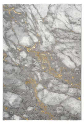Produktbild von Teppich Mineral 425 Gold 80x300 cm – Pflegeleicht & Strapazierfähig