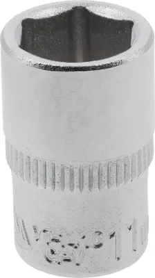 Zdjęcie produktu dla Krótka nasadka sześciokątna 1/4" 11 mm CrV