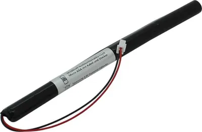 Produktbild von Ersatzakku für Notleuchten L1x4 Micro AAA mit Kabel und Stecker Notleuchtenakku