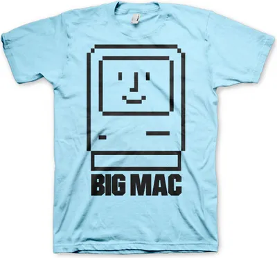 Produktbild von Big Mac T-Shirt - Medium - Skyblue