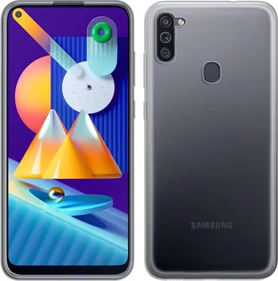 Zdjęcie produktu dla cofi1453® Etui silikonowe Basic kompatybilne z Samsung Galaxy M11 (M115F) Etui TPU Miękki pokrowiec na telefon komórkowy Ochrona Przezroczysty