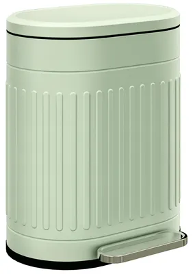 Obrázek produktu pro HOMCOM Odpadkový koš 20 l, šlapací koš s víkem a vnitřním košem, zelený