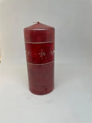 Produktbild von Formano Stumpen rd.7x16 Kristall rot