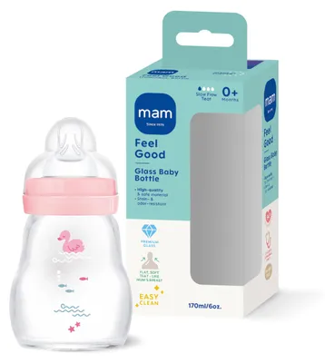 Image de Bouteille en verre Feel Good « Schwan » 170 ml 0+