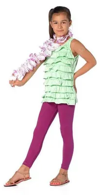 Produktbild von Mädchen Kinder Leggings in 23 Farben Baumwolle; Flieder 98