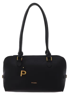 Immagine prodotto di PICARD Pelle borsa a tracolla Buckle Up Bowling Bag Cafe marrone scuro