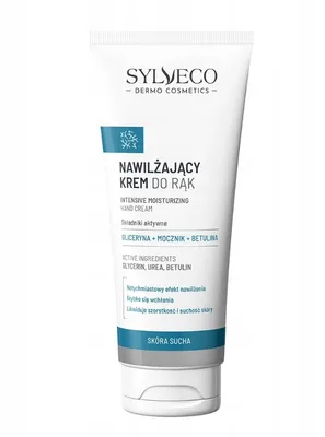 Produktbild von Sylveco Dermo Skóra Sucha Nawilżający krem do rąk, 75 ml