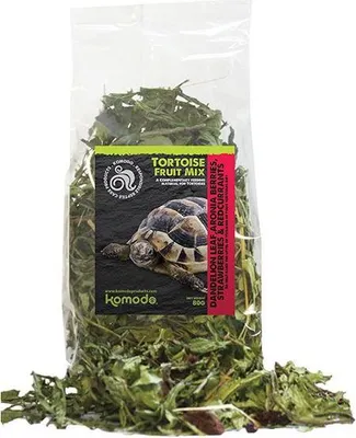 Obrázek produktu pro Komodo Tortoise Fruit mix 80g - byliny a ovoce pro želvy komodo