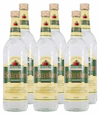 Produktbild von Nordbrand Weizenkorn (6 x 0,7L)