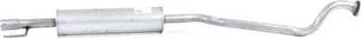 Produktbild von WALKER 72352 Mittelschalldämpfer Schalldämpfer für OPEL Astra G CC (T98) Astra G Caravan (T98) Astra G Limousine (T98) Astra G Classic Schrägheck